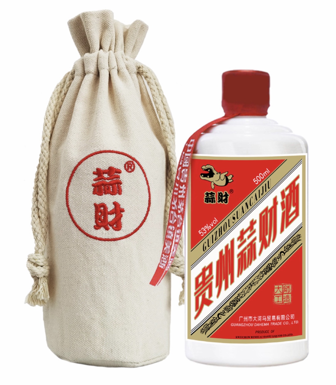 蒜财臻品醬香型白(bái)酒